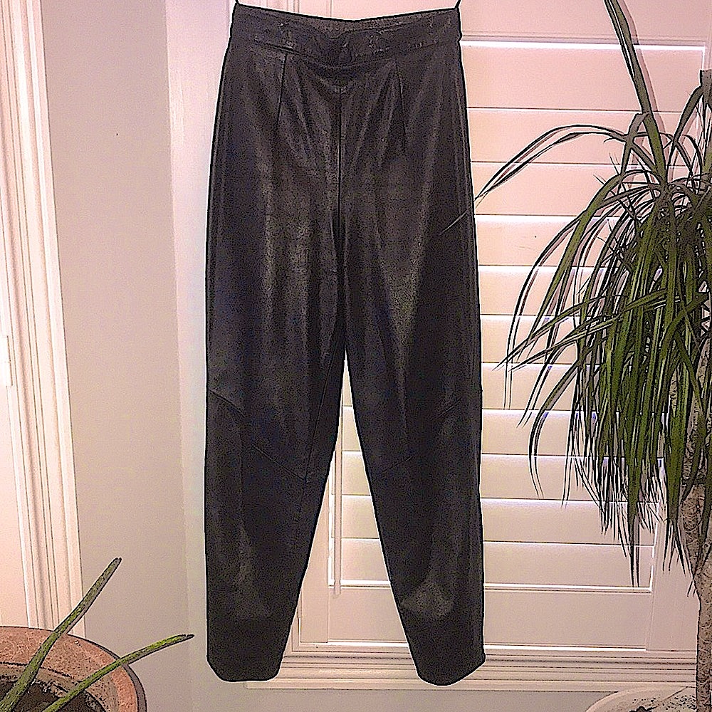 Danier Leather High Waisted Trousers